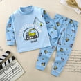 thumbnail image 4 of LYMAYTER Pyjama pour Filles en Coton Doux Printemps Automne Confort pour Garçons 6M-7Y, 4 of 8