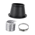 thumbnail image 2 of Kit de tubo de admisión genérico Accesorios de flujo de aire mejorado Tubo de admisión de aire frío para automóvil Redondo, 2 of 9
