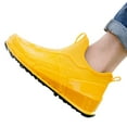 thumbnail image 3 of LIJCC Mens Garden Rain Boots Men Rain Slip Comfort Mid-Calf Lightweight Casual Shoes Short on Boots Water Ankle Outdoor Fashion Men's Casual Shoes, 3 of 5