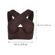 thumbnail image 2 of 1pc Sexy chaleco femenino elegante sin mangas tanque corto ajustado ropa HOMEMAXS MX10677823, 2 of 6