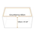 thumbnail image 2 of Uxcell 300x120cm Disposable Bathtub Cover Liner PE Bathtub Bag White 10 Pack, 2 of 6