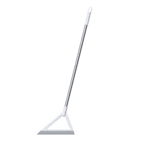 FACEGA Squeegee,Efficient Pet Hair Removal Broom,Magic Silicone Shower Squeegee,White