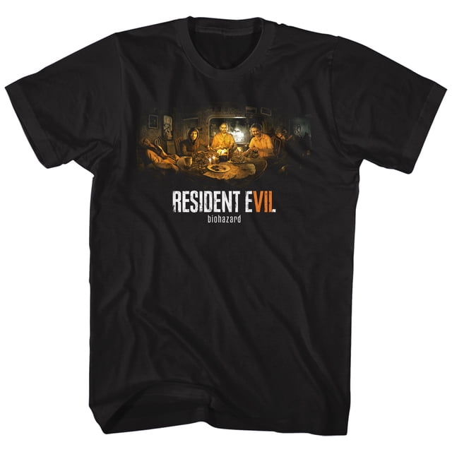 Resident Evil Horror Science Fiction Video Game Biohazard Adult T-Shirt Tee