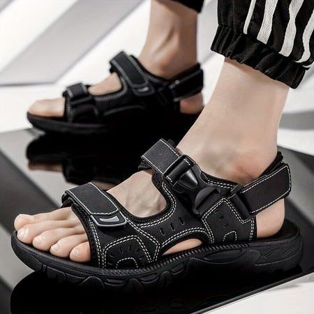 

Men s Breathable Sandals with Hook-and-loop Comfort Slip-resistant and Durable