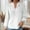 White, variant on FamilyThread Women's Long Sleeve Tops Summer Fall Eyelet V Neck Shirts Dressy Casual Blouses Breathable Solid Top