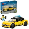thumbnail image 3 of LEGO City Yellow Taxi Car Building Toy for Kids - Pretend Play Set for Boys & Girls, Ages 5+ - Toy Car W/Taxi Driver & Tourist Minifigures - GIft Idea for Birthdays - 60487, 3 of 8