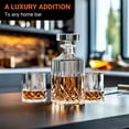thumbnail image 2 of TINANA Whiskey Decanter Set with Glasses and Whiskey Stones, Whiskey Decanter Sets for Men, Valentine's Day Gift, Anniversary Birthday Gifts for Father Mother Husband, 2 of 5