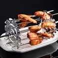 thumbnail image 2 of Cage de Barbecue Rotative en Acier Inoxydable 304 avec Accessoire pour Friteuse à Air Chaud – Ensemble d'Outils de Four Électrique Portable Compact, Inclut 2 Vis, Design Durable et Résistant à la Rouille pour une Cuisson Uniforme, 2 of 5