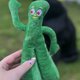 thumbnail image 2 of Juguete de peluche para perros NQ verde 20 cm, 2 of 5