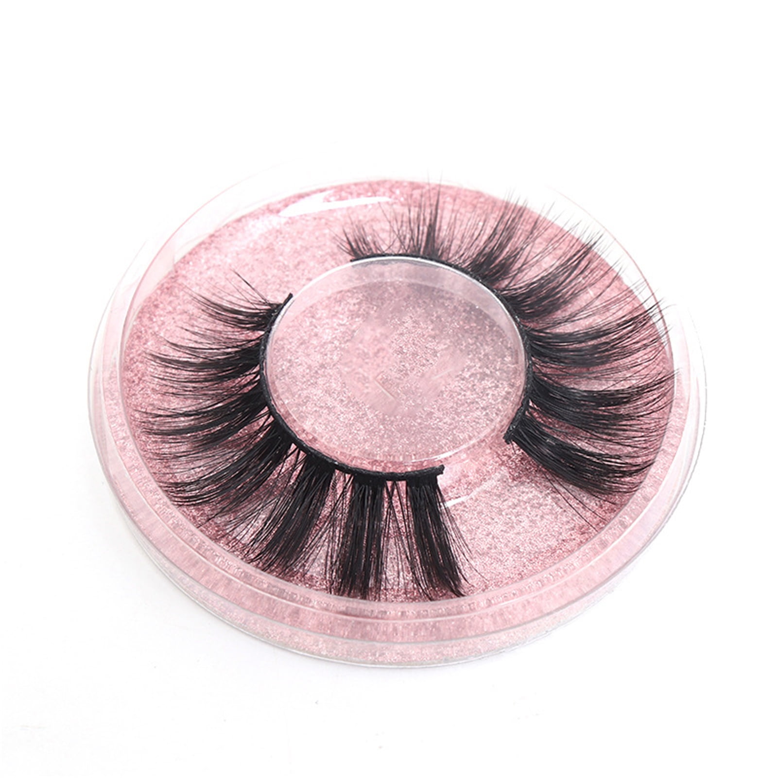 Natural Grafting False Eyelashes Split Tips Lashes 3D Weaving for Daily Party Traveling Makeup