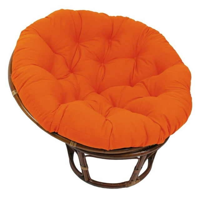 Coussin Papasan en Sergé Uni de 44 Po (Convient au Cadre Papasan de 42 Po)