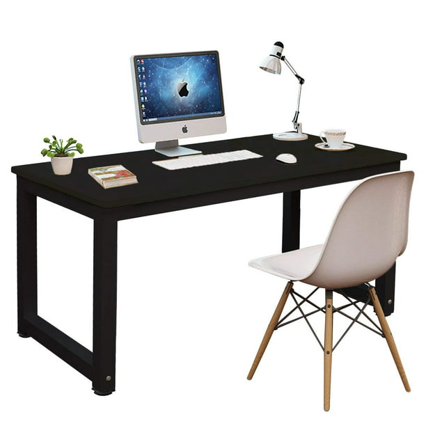 Professional Office Desk Wood Steel Table Modern Plain Lap Desk