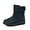 Blue, variant on Women's Winter Snow Boots - Slip-On Shoes with Thick Anti-Slip Sole for Cold Weather, Outdoor & Casual Wear
