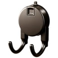 thumbnail image 4 of 3 Pcs Strong Suction Cup Hooks for Shower, Bathroom, Kitchen, Heavy Duty Hangers for Door Wreaths, Robe, loofah, Towel, Utensils, Removable Wall Hooks for Tile, Glass, Mirror （Black）, 4 of 5