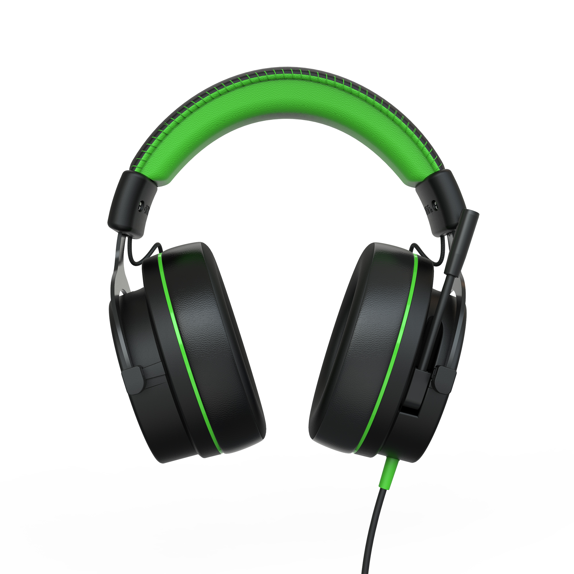 Auriculares Gamer con Cable onn Compatibles con Xbox, Negro y Verde 3