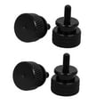 thumbnail image 4 of Computer PC Case Aluminum Alloy Knurled Thumb Screws Black M3x7mm 4pcs, 4 of 4
