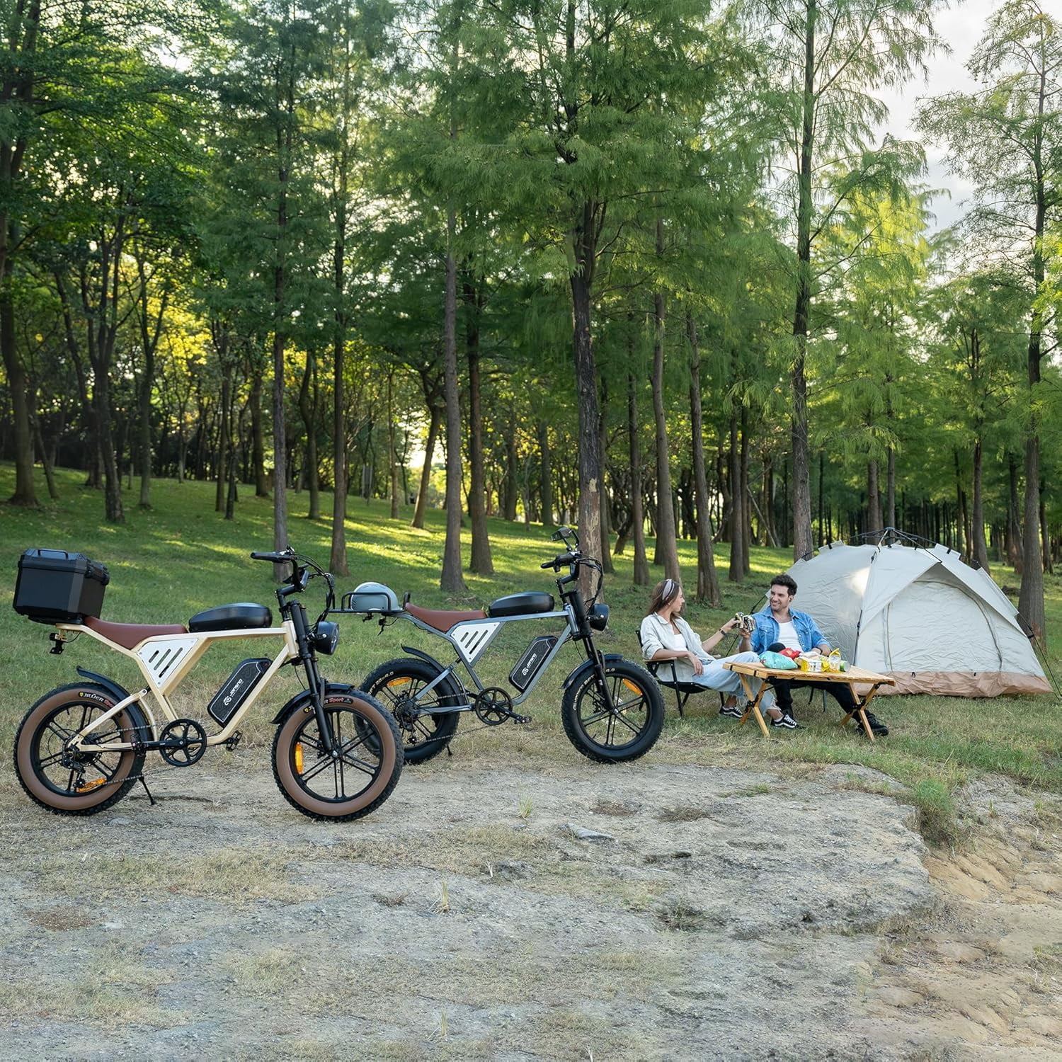 JANSNO X70 Electric Bike 48V 34Ah Modular Dual Batteries,20"x4.0 Adult Electric Bike with 750W Motor with Unlockable Rage Mode, Extra Long Range, 7-Speed Transmission UL2849