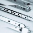thumbnail image 3 of Pack Of 5 Pairs (10 Pieces) Slides/ball Slides Extract Part 17mm X 278mm For Drawer, Zinc Plated, 3 of 4