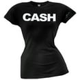 thumbnail image 1 of Johnny Cash - Black Juniors T-Shirt, 1 of 1