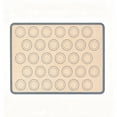 thumbnail image 1 of Non Stick Silicone Baking Mat Reusable Heat Oven Liner for Cookie Macaron Making Kitchen Cooking, 1 of 4