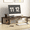 Brown/Black, variant on FTCBJJA 20 Inch Monitor Stand Riser, Computer Monitor Stand for Office Computer, Laptop, Small Printer, Walnut/Black Desk