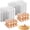 100Pack-3x4 Grids, variant on 50 Pack Egg Cartons Bulk 12 Count Plastic Egg Containers 3x4 Grids
