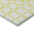 thumbnail image 4 of Addison Rugs Chantille Indoor/Outdoor Transitional Squares Yellow Washable Rectangle Rug, 8' x 10', 4 of 6
