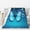 Water Flying Blue Butterfly 01, variant on PHELIKA Water Flying Blue Butterfly 01 All Season Soft Throw Blanket Lightweight Flannel Fleece Blankets 50"x40"