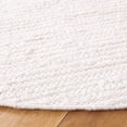 thumbnail image 3 of SAFAVIEH Natura Stephen Distressed Area Rug, Ivory/Beige, 6' x 6' Round, 3 of 8