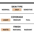 thumbnail image 6 of COVERGIRL Clean Matte BB Cream for Oily Skin, 550 Medium Deep, 1 fl oz, Oil-Free BB Cream Foundation, 6 of 7