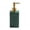 Green, variant on DQQ153 Simple Square Ceramic Soap Dispenser Bathroom Lotion Dispenser Push Bottle