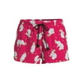 thumbnail image 6 of Secret Treasures Women's Sloth Sleep Shorts, 6 of 6