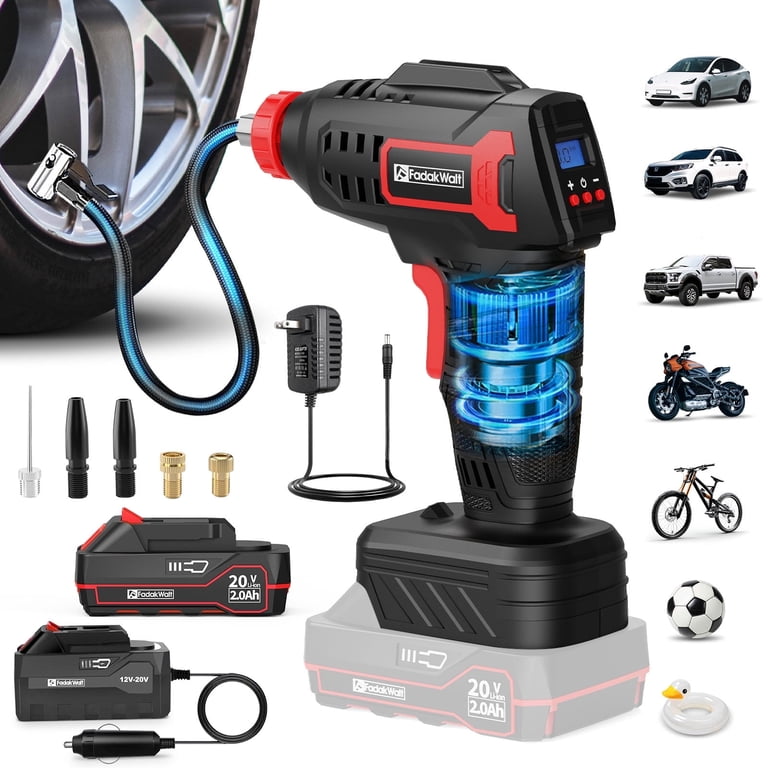 FADAKWALT 20V Cordless Tire Inflator, 160 PSI photo 1