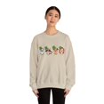 thumbnail image 3 of Women's Cute St. Patrick's Day Animal Sweatshirt, Animal Lover Sweater, 3 of 4