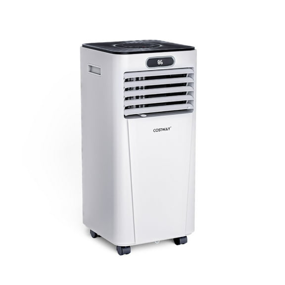 Canddidliike 10000 BTU 4-in-1 Portable Air Conditioner with Dehumidifier and Fan Mode-White, Room Air Conditioner with Remote Control,Dehumidifier