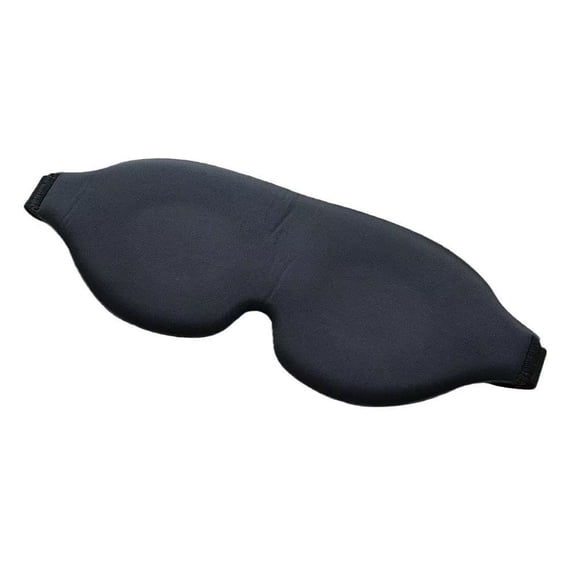 Sleep Mask for Side Sleeper, Complete Light Blocking 3D Sleeping Eye Mask, Soft Breathable Eye Cover for Women Men, Relaxing Zero Pressure Night Blindfold（black）