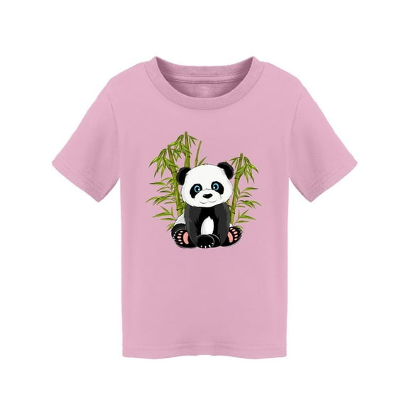 Small Panda With Bamboo T-Shirt Toddler -Image by Shutterstock,  4 Toddler