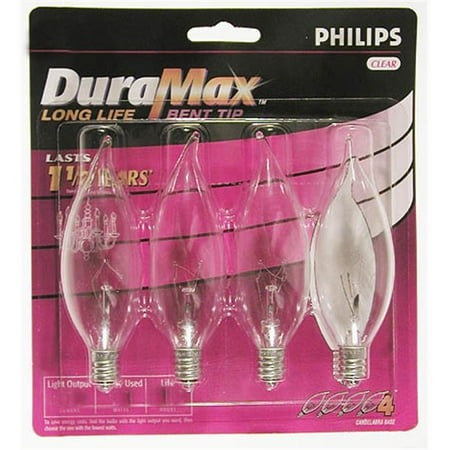 

GE CA Type Bent Tip Decorative Light Bulb