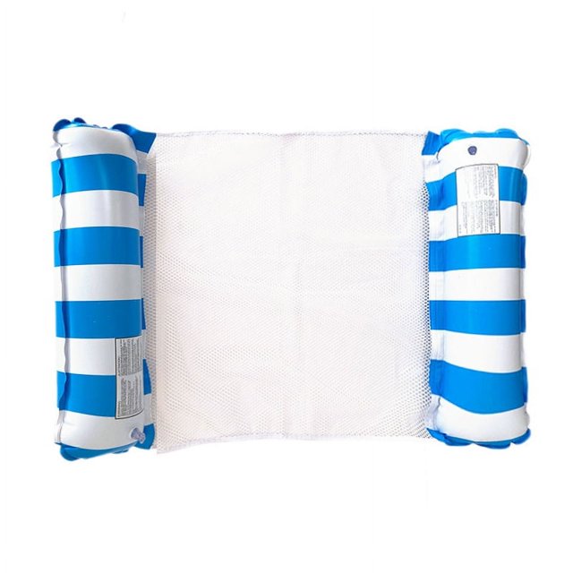 Paquete de 2 hamacas inflables flotantes para piscina, hamacas multifuncionales para piscina para adultos y niños, hamacas acuáticas, accesorios para piscina
