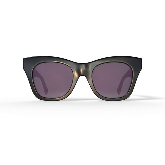 Christian Siriano Hutton Chunky Cat Eye Plastic Sunglasses