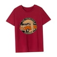 thumbnail image 4 of Camiseta para mujer Verano Señoras Activewear Camiseta con cuello redondo para trabajo en la calle Camping XL, 4 of 7