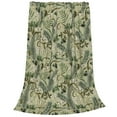 thumbnail image 2 of Sikiie Tropical Plants Green Ultra-Soft Micro flannel Blanket Luxury All Seasons Warm Blanket for Bedding Sofa and Travel (4 sizes)-50"x40", 2 of 7