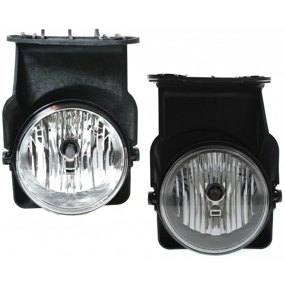 CarLights360: For GMC Sierra 1500 Fog Light 2005 2006 Pair Driver and Passenger Side w/ Bulbs 2005 Gmc Sierra 1500 Fog Light Bulb