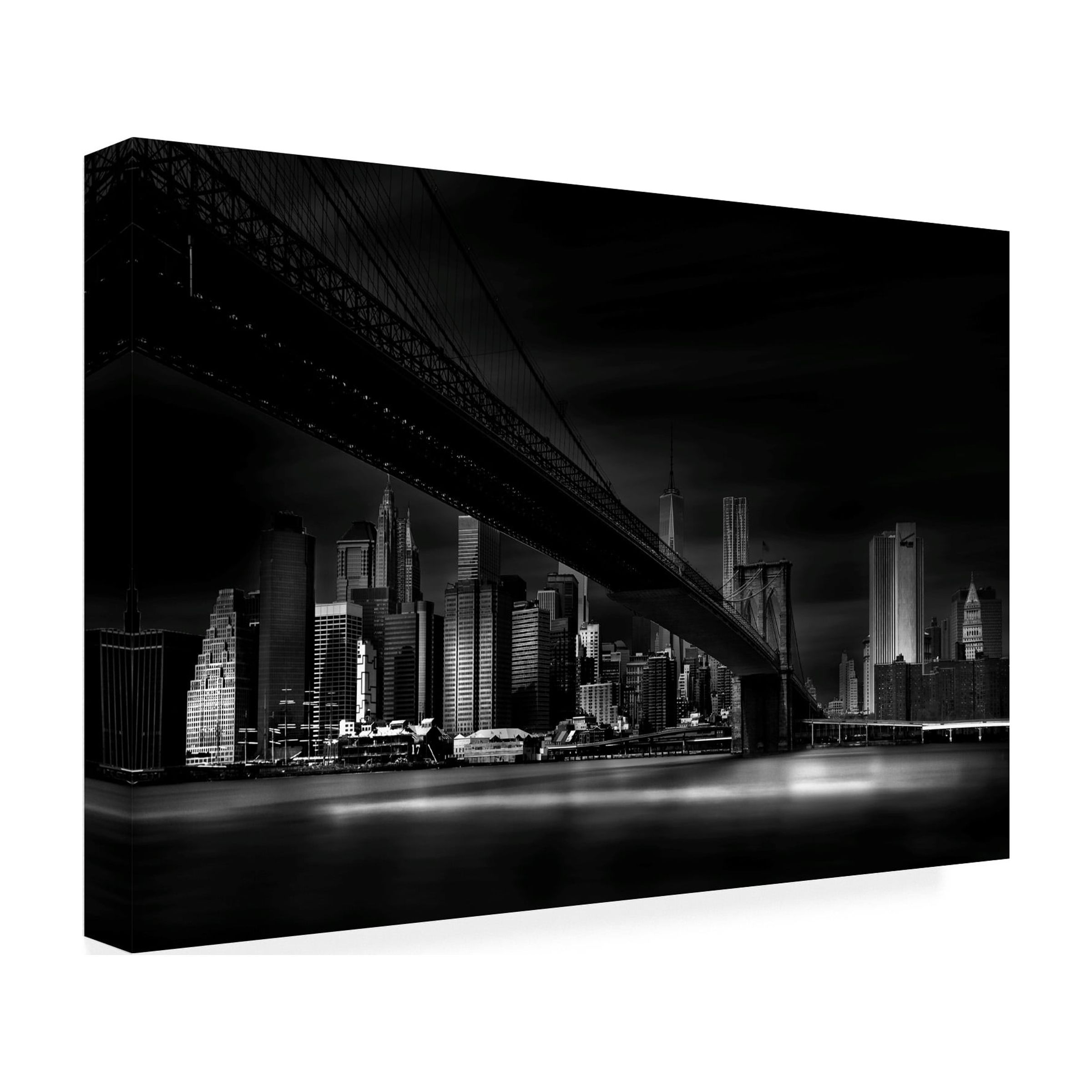 Trademark Fine Art Peter Futo Gotham City Canvas Wall Art - 30x47