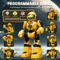 thumbnail image 3 of Remote Control Robot Singing Dancing Programmable with Infrared Gesture,Gifts for Kids Age Group3 -8 (Yellow), 3 of 9