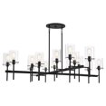thumbnail image 3 of Vista 16-Light Chandelier in Matte Black, 3 of 6