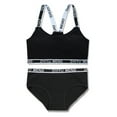thumbnail image 2 of Uccdo Girls Matching Underwear Sets Training Bra Panties Wireless Crop Cami Sports Bra Hipster Set, 4-Pack, 8-16T, 2 of 8