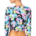 thumbnail image 3 of Endless Waves Junior's Flower Hour Long Sleeve Rashguard, 3 of 5