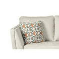 thumbnail image 2 of Benjara BM213243 Fabric Upholstered Loveseat with Flared Shelter Arms - Off White - 38 x 65 x 38 in., 2 of 5