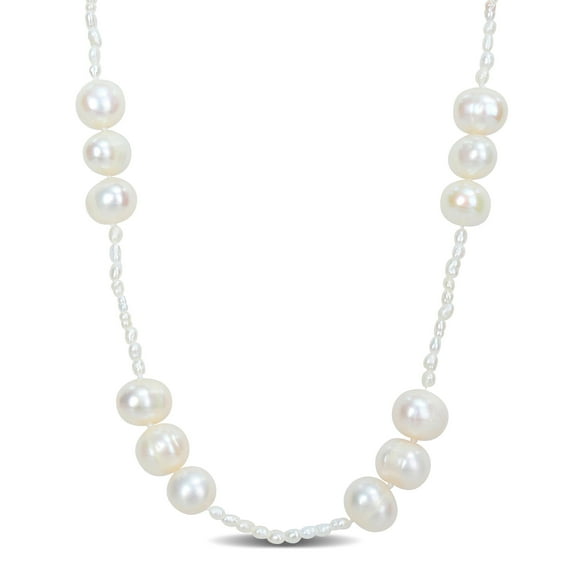 Everly Women's Cultured Pearl Sterling Silver Necklace